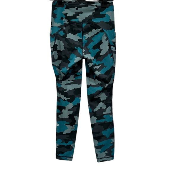 Lululemon Swift Speed High-Rise Tight Camo Tidewater Teal - Picture 7 of 7
